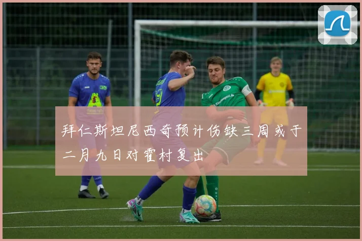 拜仁斯坦尼西奇预计伤缺三周或于二月九日对霍村复出